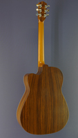 Christian Stoll PT 69 Fichte, Palisander, Mensur 65 cm, Akustikgitarre mit Cutaway, R&uuml;ckseite