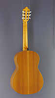 Juan Aguilera, Modell Estudio 5, klassische Gitarre Zeder, Mahagoni, R&uuml;ckseite