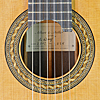Albert & Muller, classical guitar with double top built by luthier Agron Llanaj according to concept of Antonius M&uuml;ller, with sandwich cedar top (Laminatop) and rosewood back and sides scale 64 cm, year 2012