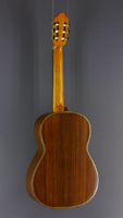 Antonius Muller luthier guitar cedar, rosewood, year 2012, back view