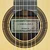 Jos&eacute; Marin Plazuelo classical guitar spruce, rosewood, scale 65 cm, year 2017, rosette, label