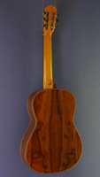 Sascha Nowak Doubletop, klassische Gitarre mit Zeder Sandwichdecke, Palisander, Mensur 65 cm, Baujahr 2015, R&uuml;ckseite