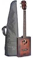 CASK Firkin, Cigar Box oder Zigarrenkisten Gitarre, R&uuml;ckseite